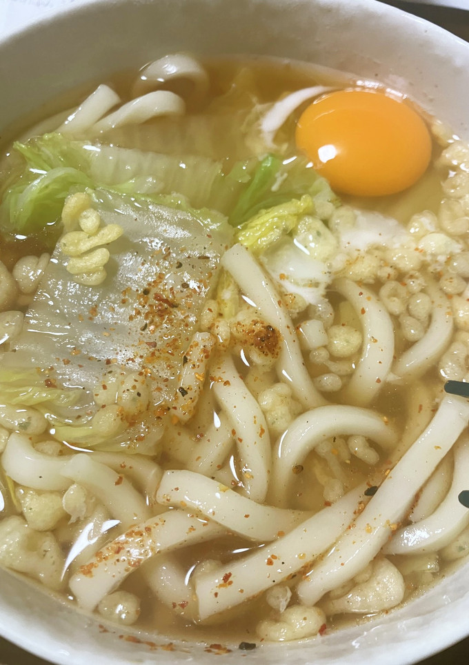 簡単　煮込み卵うどん-レシピのメイン写真