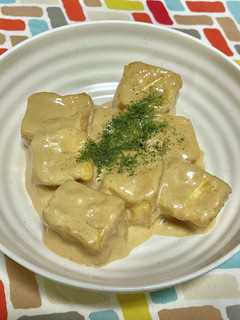 超簡単☆わさびマヨ揚げ出し豆腐♪♪-レシピのメイン写真