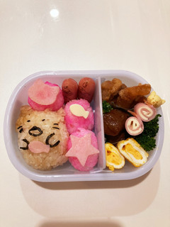 すみっこねこお弁当年長遠足-レシピのメイン写真