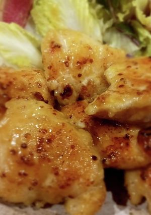 ハニーマスタードチキン-レシピのメイン写真