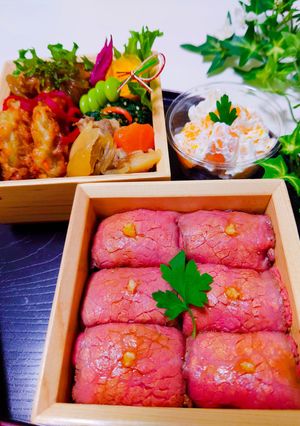 女子学生のお弁当(2024.1.18)-レシピのメイン写真