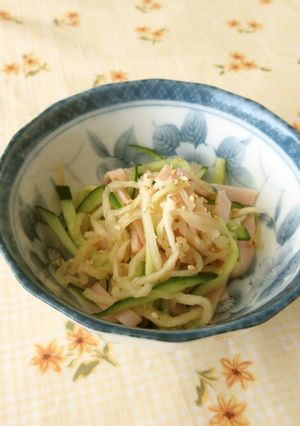 酸味でさっぱり!切り干し大根の中華サラダ-レシピのメイン写真