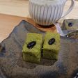 和風カヌレのような抹茶もちケーキ