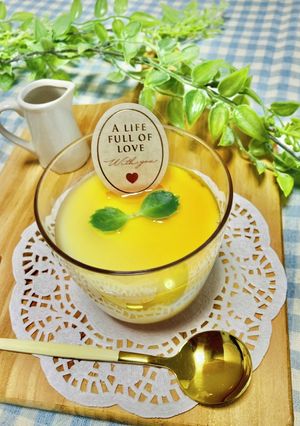 1つ30円⁈材料3つカラメルミルクプリン-レシピのメイン写真