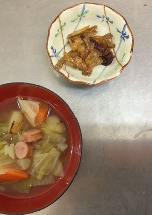 ポトフと野菜チップス！簡単エコ料理！-レシピのメイン写真