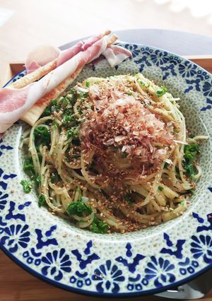 ワンパン　アンチョビとパセリの和風パスタ-レシピのメイン写真