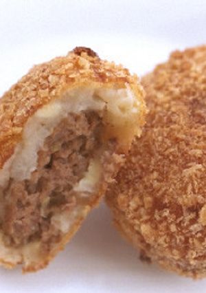 チーズハンバーグコロッケ-レシピのメイン写真