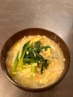 ニラ玉スープ-レシピのメイン写真