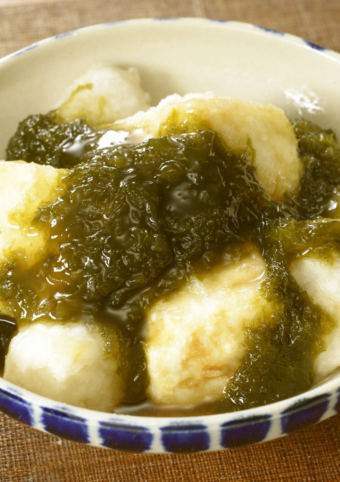 青さのりのあんかけ揚げ出し豆腐-レシピのメイン写真