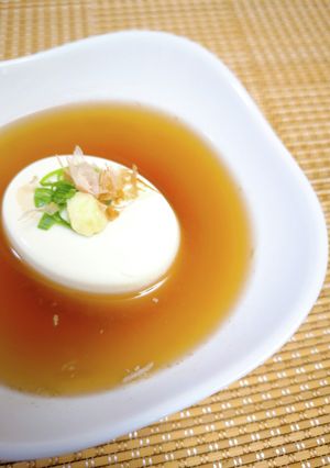 レンジで簡単✤出汁湯豆腐-レシピのメイン写真