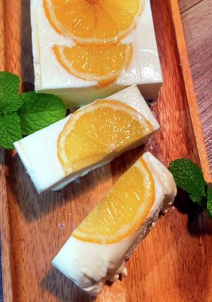 我が家のレアチーズケーキ-レシピのメイン写真