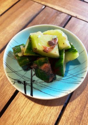 やみつき梅きゅうり-レシピのメイン写真