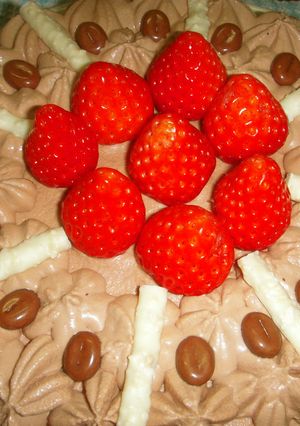 18㎝丸型(生チョコケーキ)-レシピのメイン写真