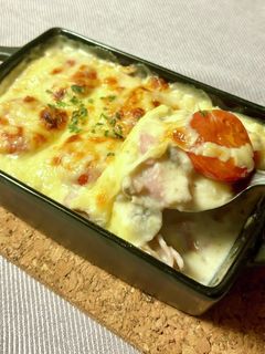 トマトベーコンのドフィノア(グラタン)-レシピのメイン写真