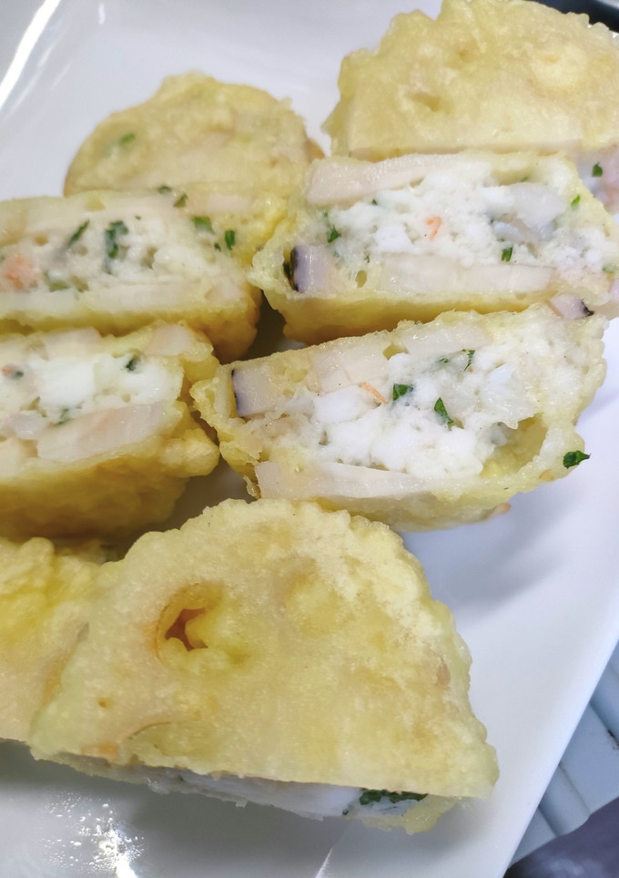 海老と蓮根の挟み揚げ-レシピのメイン写真