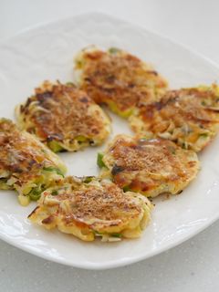 【ねぎ大量消費】しらす入り ミニねぎ焼き-レシピのメイン写真