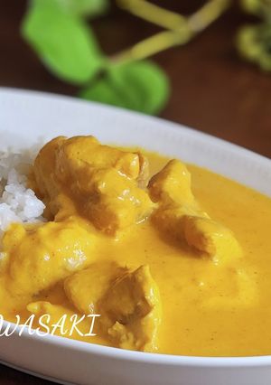 綺麗になれちゃう『バターチキンカレー』-レシピのメイン写真