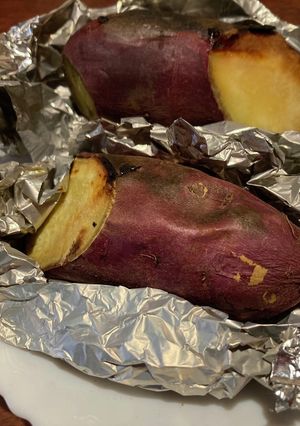 ストーブで焼き芋-レシピのメイン写真