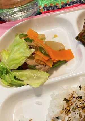 幼児食✩保育園給食　回鍋肉-レシピのメイン写真