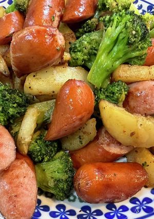 ブロッコリーとポテトのシーズニング炒め-レシピのメイン写真