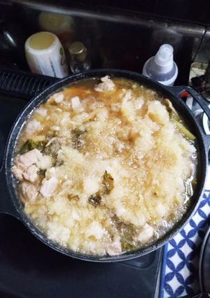 お肉煮込み大根おろし-レシピのメイン写真