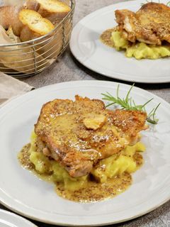 チキンソテーマスタードソース-レシピのメイン写真