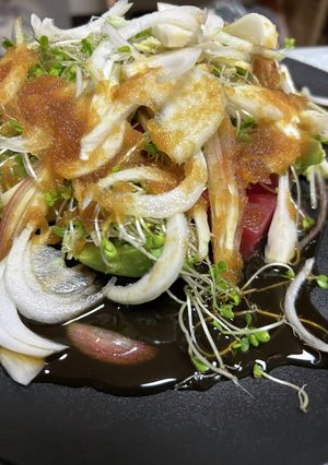 サラダ玉ねぎとマグロのサラダ-レシピのメイン写真