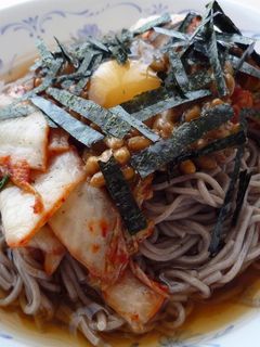 納豆キムチ蕎麦-レシピのメイン写真