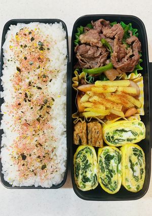 中学生弁当2024.1.18-レシピのメイン写真