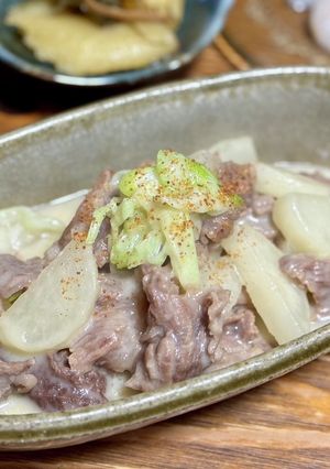 牛すじ肉の白味噌煮-レシピのメイン写真