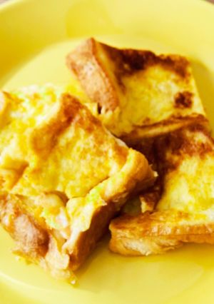 低脂肪乳で。にんじんフレンチトースト-レシピのメイン写真