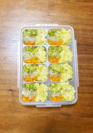 [離乳食中期]野菜スープ-レシピのメイン写真