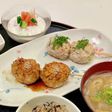 蓮根とえのきの鶏つくね(タレ/ポン酢)