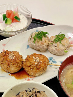 蓮根とえのきの鶏つくね(タレ/ポン酢)-レシピのメイン写真