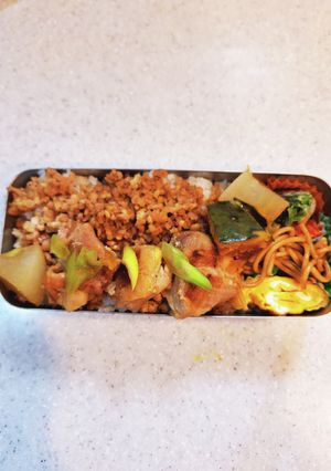 高校生弁当覚え書き260鶏弁当-レシピのメイン写真