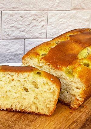 ヨーグルトとキウイソースのパウンドケーキ-レシピのメイン写真