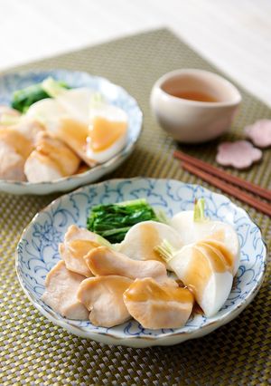 鶏肉とかぶのグリル　ゆずこしょうあんかけ-レシピのメイン写真