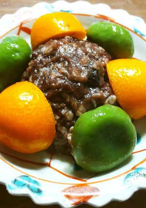 潰すと甘い半殺しの発酵あんこ（黒豆入り）-レシピのメイン写真