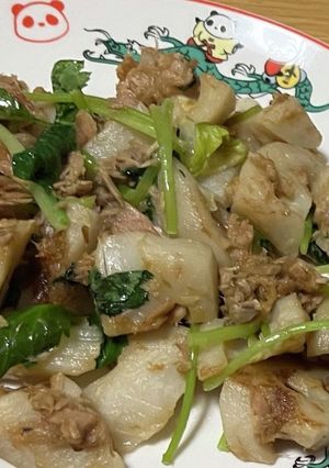 蓮根とツナの炒め物-レシピのメイン写真