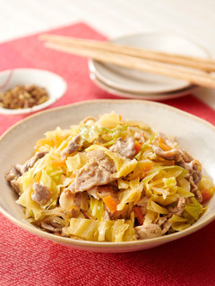キャベツと豚肉のみそ炒め 山椒風味-レシピのメイン写真