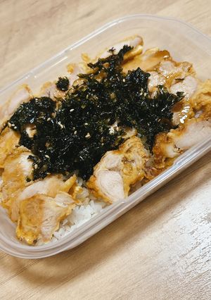 甘辛たれの鶏弁♡-レシピのメイン写真