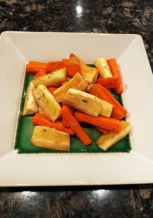 人参とパースニップのオーブン焼き-レシピのメイン写真