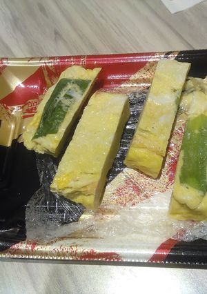 レンチンでお手軽玉子焼きV1醤油九条ネギ-レシピのメイン写真