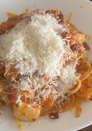 ツナのパスタ-レシピのメイン写真