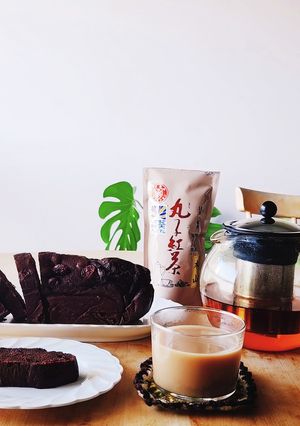 バレンタイン☆クラフト紅茶☆チョコケーキ-レシピのメイン写真