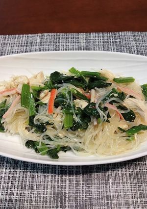 ほうれん草の中華風サラダ-レシピのメイン写真