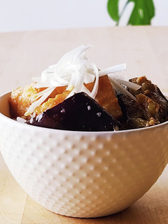 なすと厚揚げ丼☆ランチ☆たんぱく質☆弁当-レシピのメイン写真