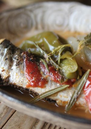 鰯・秋刀魚・サバなど・・洋風圧力煮-レシピのメイン写真