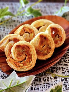 栗金団リメイク♪スイートポテトマロンパイ-レシピのメイン写真
