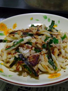 うどんDEお好み焼き-レシピのメイン写真